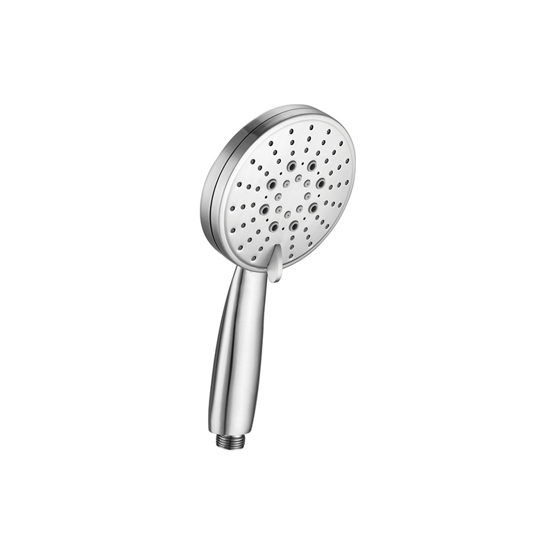 Ensemble de douche de salle de bain, douche galvanoplastie argent brossé 6613