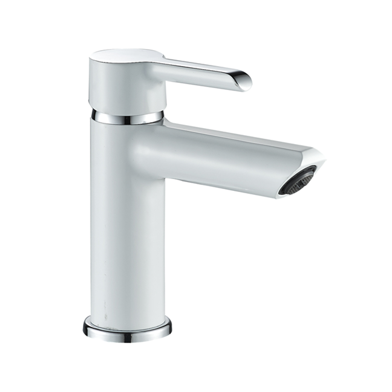 Alliage de Zinc 68 poignée pièce de monnaie taille bouche core80mm corps de valve tube de sortie chromé faucet-MD4369