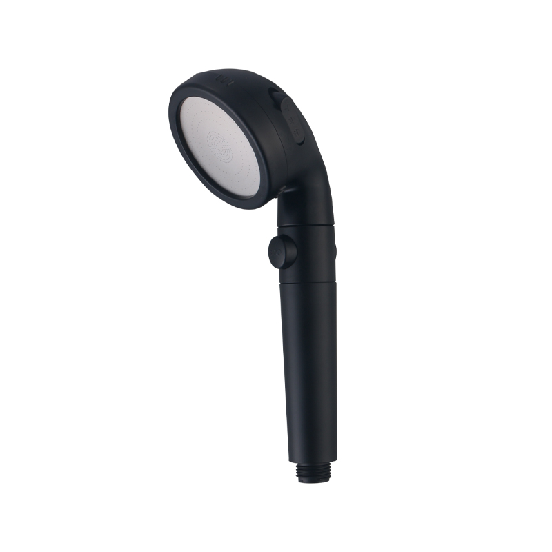 Pomme de douche japonaise noire